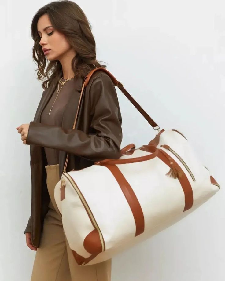 2-in-1 Convertible Garment Duffle Bag with Shoe Pouch - Weekender Travel Bag